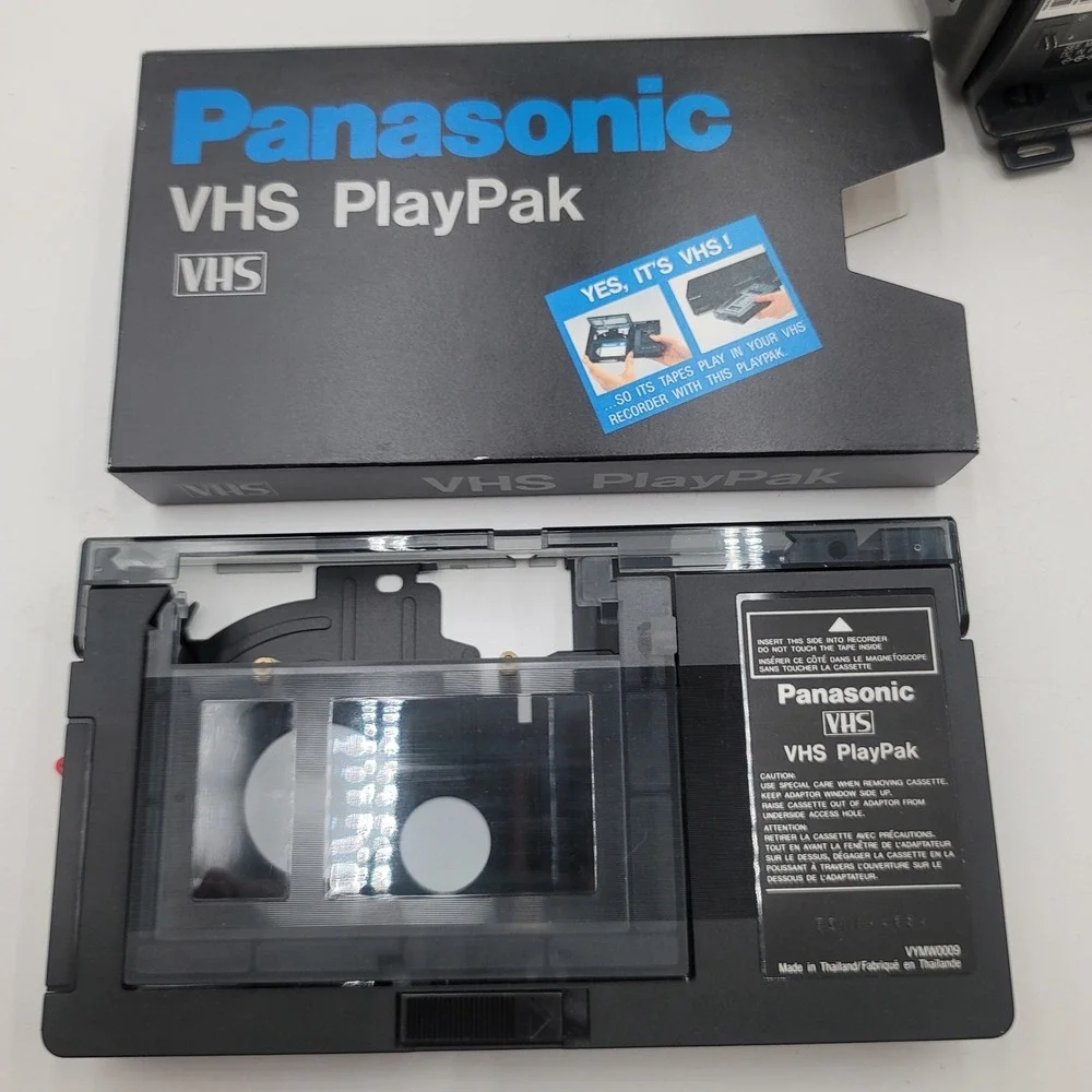 Panasonic Palmcorder PV-D209 VHS-C Camcorder 150x Digital Zoom Bundle with Box